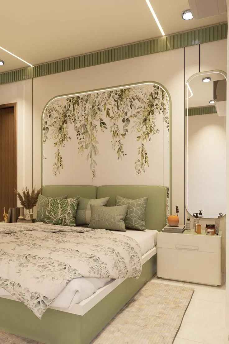 Grand master bedroom interior design Amravati